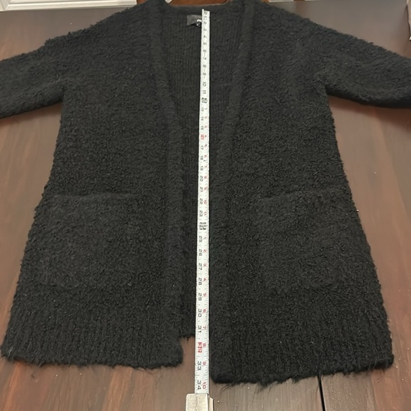 Aritzia Wilfred Free Mohair Wool Blend Oversized Open Front Cardigan Cozy Knit S - Picture 10 of 14
